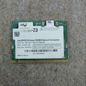intel PRO/Wireless 2200BG (内蔵無線LAN子機)