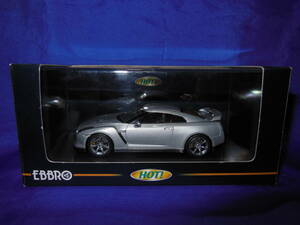 1/43 EBBRO R35 GT-R 2007ver. シルバー エブロ