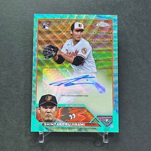 【199枚限定】藤浪晋太郎直筆サインカード2023 Topps Chrome Update AC-SF