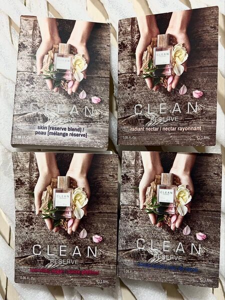未使用 クリーン CLEAN リザーブ スキン ラディアントネクター スパークリングシュガー アクアネロリ サンプル