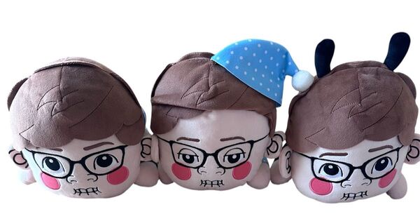GIGO限定 HIKAKIN ヒカキン くてんこぬいぐるみ 3種セット