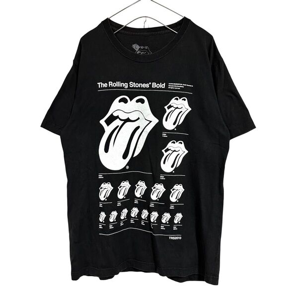 "The Rolling Stones" ローリングストーンズ プリント バンT