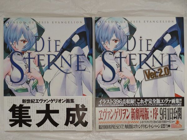 新世紀エヴァンゲリオン 画集 DIE STERNE Ver.2.0 セット 初版