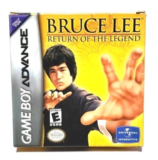 GBA BRUCE LEE RETURN OF THE LEGEND ゲームボーイアドバンス 北米版