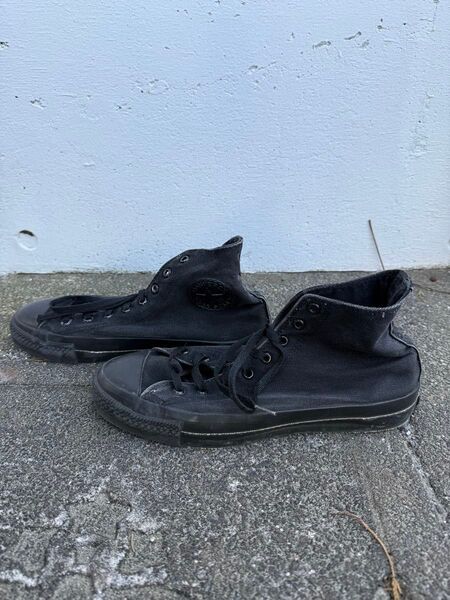Converse Allstar コンバース USA チャックテイラー オールスター ハイ ブラック モノクローム
