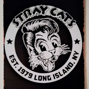ストレスキャッツ STRAY CAT'S メタルサイン 看板 30×20