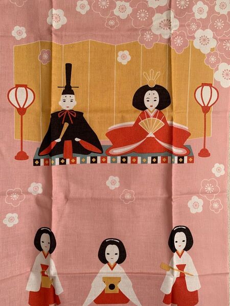 絵てぬぐい ひなまつり てぬぐい 手ぬぐい 桃の節句 雛飾り ひな飾り 四季彩布 前田染工