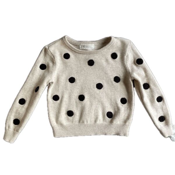 H&M エイチアンドエム ベビー セーター ドット柄