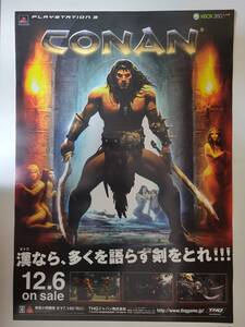 CONAN(コナン) / B2ポスター / PS3/XBOX360 / 0206-1