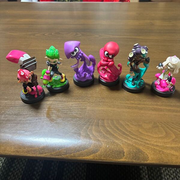 値下げしました。スプラトゥーン amiibo6体セット