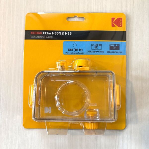 KODAK EKTAR H35N & H35/ハーフフレームフィルムカメラ用防水ケース 耐久性 水中5m 防水 簡単使用