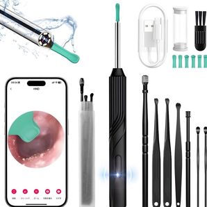 2025 最新アップデート 耳かき カメラ付き【耳かき7本&1200万画質】