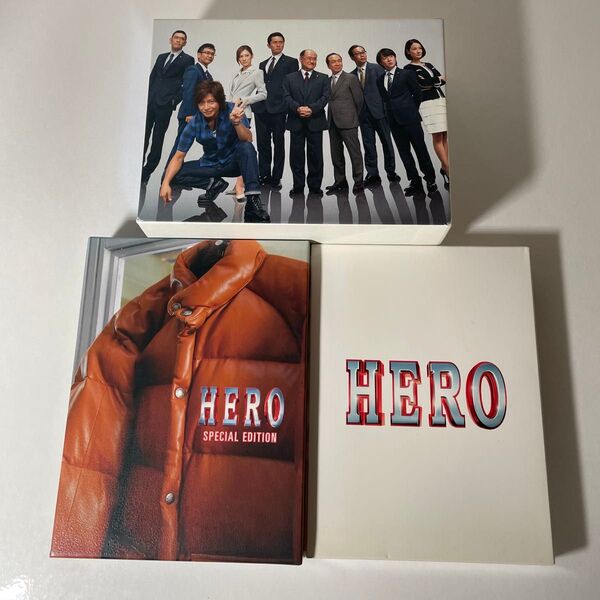 HERO DVD BOX 2014年 HERO SPECIAL EDITION 木村拓哉 ブックレット欠品