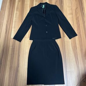 美品 ブラックスーツ 礼服 仕事着 9号 L I SSEO お値下げ