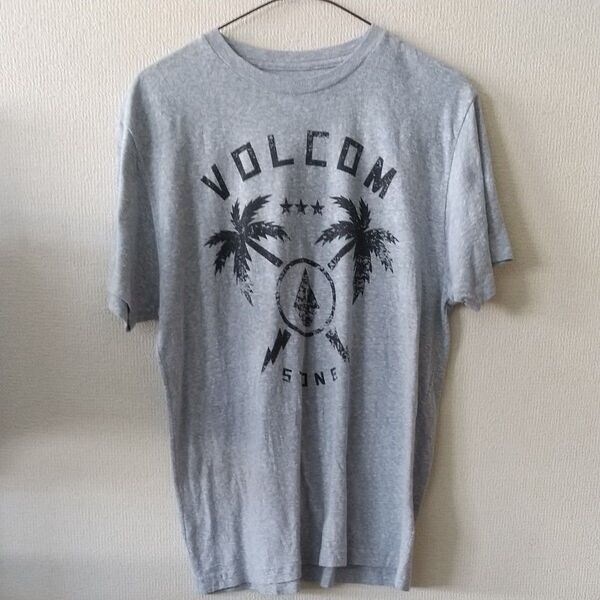 Volcom Tシャツ 灰色 Mサイズファッション