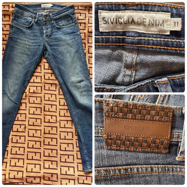 美品SIVIGLIA DENIM スキニーデニム 31