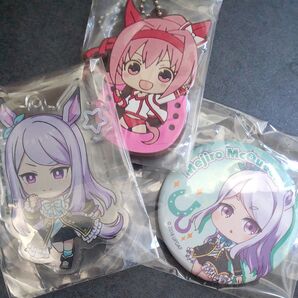 メジロマックイーン 缶バッジ アクリルチャーム まとめ売り ウマ娘 ハルウララ