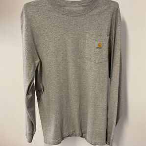 長袖Tシャツ ロンT Tシャツ 長袖 ネイビー カーハート 春服