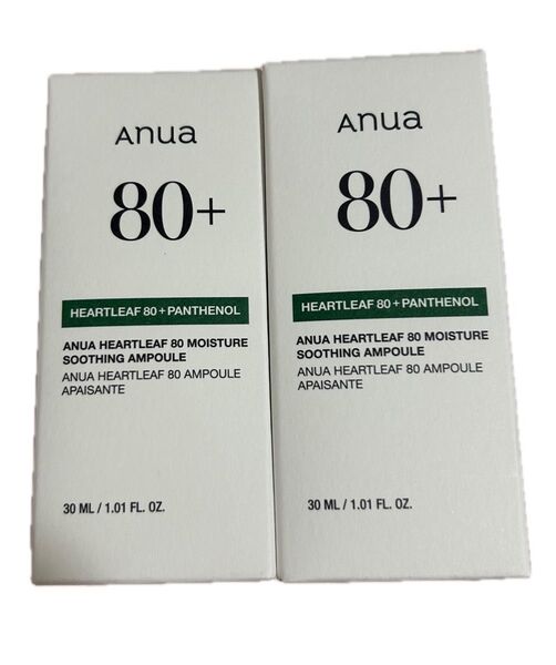 アヌア Anua ドクダミ 80% 水分鎮静アンプル 30ml