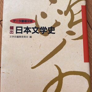 河合塾 データ徹底分析 頻出 日本文学史 文学史編集委員会編 河合出版
