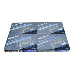 FUJIFILM ベータ ハイグレード ビデオテープ SuperHG 750 L-750 SHG-F 4本セット