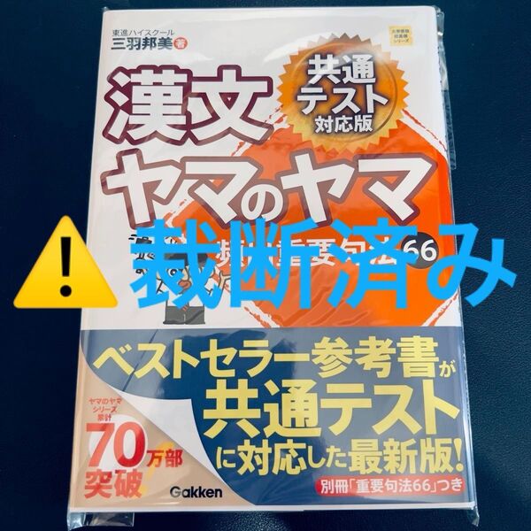 【裁断済み】漢文ヤマのヤマ (大学受験超基礎シリーズ) (共通テスト対応版) 三羽邦美/著
