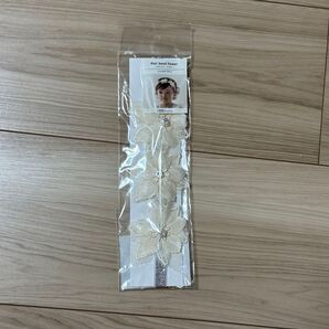 スリコ ヘアバンド ベビー お祝い お花 キラキラ 新品