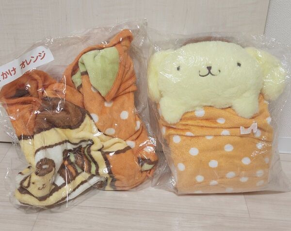 ポムポムプリン ブランケット クッション