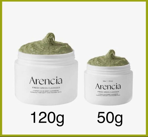 Arencia アレンシア プレミアムもちソープ #グリーン 120g 50g 洗顔クレンザー部門1位 韓国コスメ
