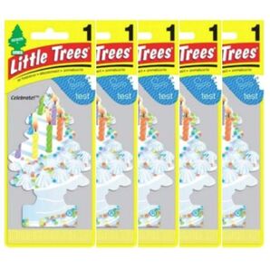Little Trees エアフレッシュナーセレブレイト Celebrate! 5枚セット