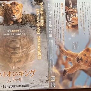 ライオン・キング ムファサ フライヤー 映画 40枚 ②