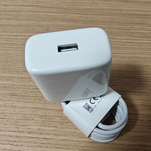 OPPO SUPERVOOC 65w急速充電アダプタ&ケーブル