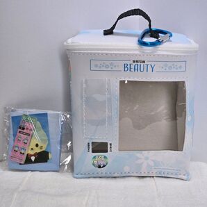 証明写真 ガチャガチャ ポーチ 証明写真Beauty 水色