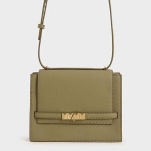 CHARLES & KEITH ショルダーバッグ 極美品 チャールズアンドキース