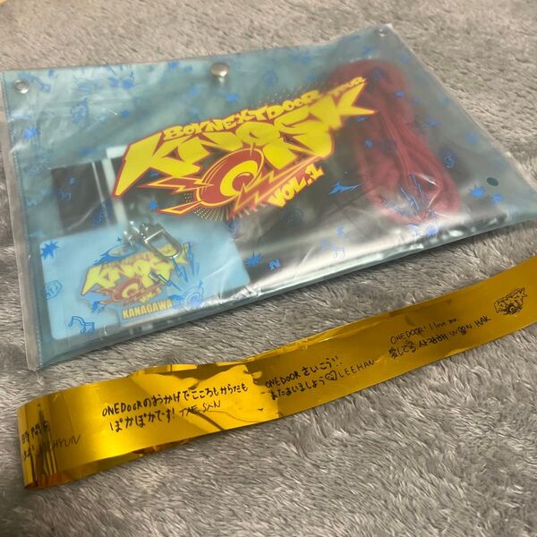 未開封 BOYNEXTDOOR TOUR プレミアムシート特典 イハン 銀テ
