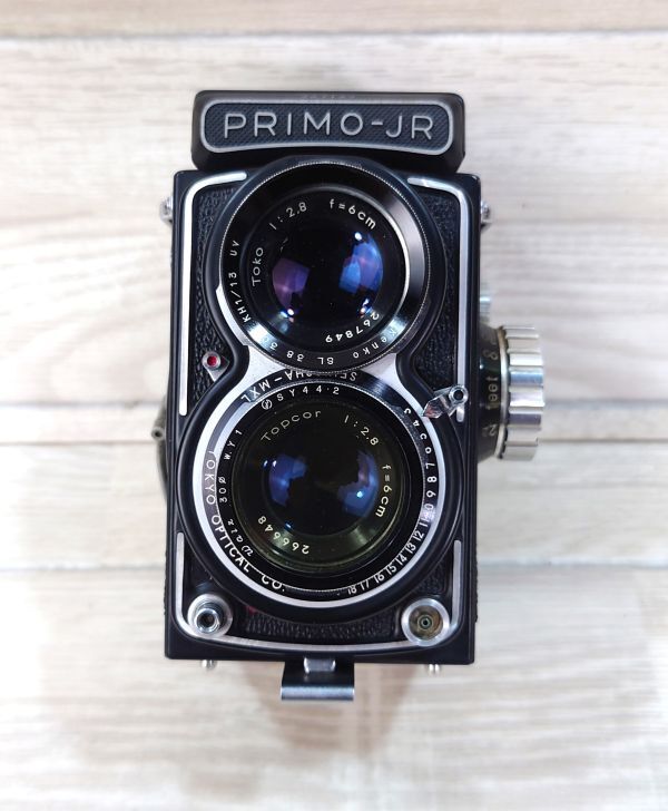 Yahoo!オークション -「primo jr」(二眼レフ) (フィルムカメラ Yahoo!オークション -「primo jr」(二眼レフ) (フィルムカメラ