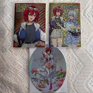 ART OF NIJISANJI 特典 オーロラステッカー アンジュ・カトリーナ おまけ付き