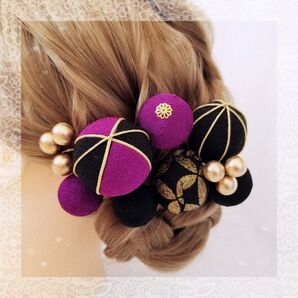 お洒落玉簪髪飾り