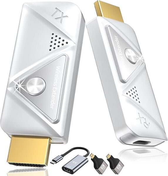 ワイヤレスhdmi 無線 送受信機セット プラグアンドプレイ 50m 30m安定した転送距離