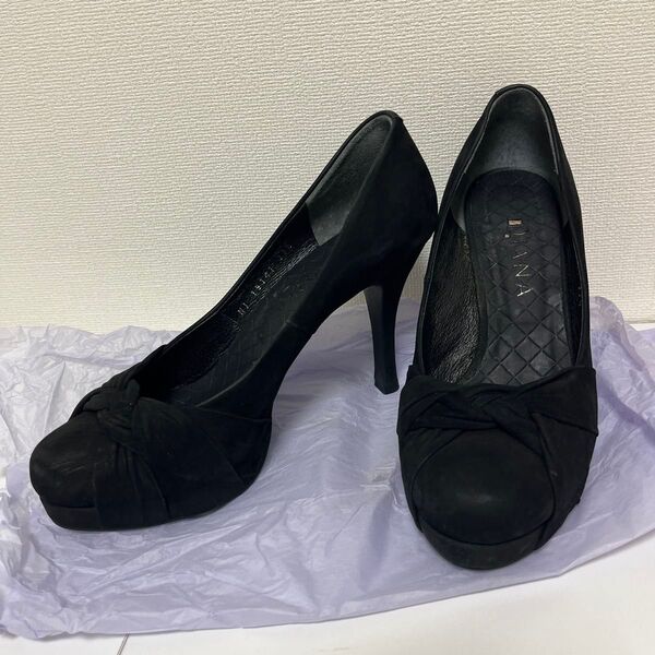 ダイアナ ブラック パンプス ハイヒール 箱付