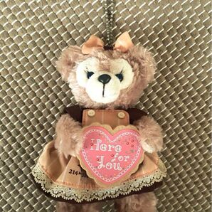 【美品】シェリーメイ バレンタイン ホワイトデー 2012年 限定 ぬいぐるみバッジ ぬいぐるみストラップ ディズニーシー 公式