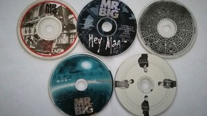 ミスタービッグ　MR .BIG アルバム5枚　ケース無し