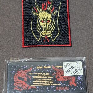 超貴重 デッドストック JOHNNY KEY レア 未使用新品 ドラゴンワッペンのおまけ付き ヴィンテージ