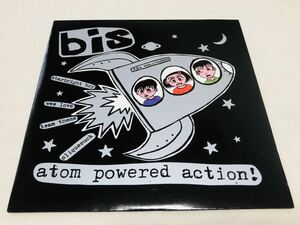 BIS★ビス★atom powered action !★WIJ55★7インチ★4曲収録★UKインディー