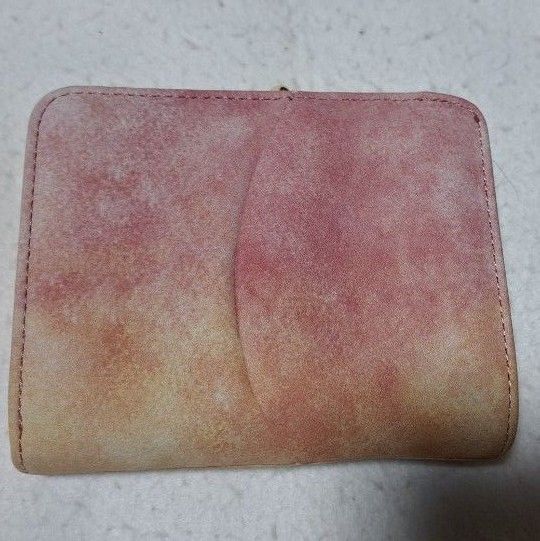 EARL'S FAVORITE 桃な2つ折がま口財布