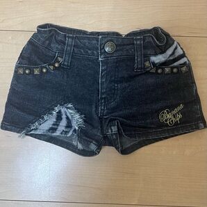 Banana Chipバナナチップス デニムショートパンツ 100