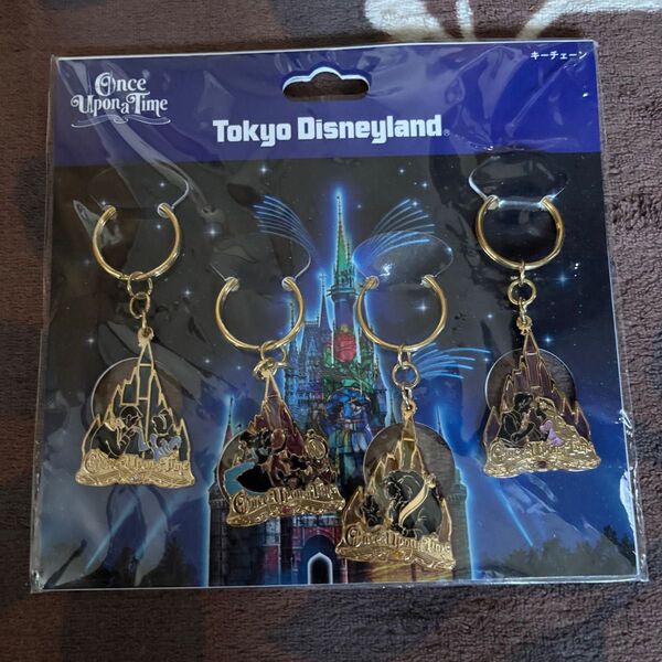 東京ディズニーランド Once Upon A Time キーホルダー 4個セット