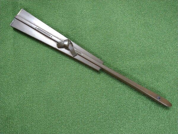 文鎮 扇子形 重量384g 鳩居堂 習字道具 時代物