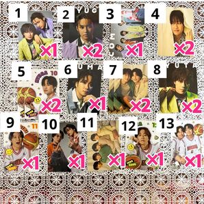 【即日発送】コムドットチップス2 トレカ 1枚150円×枚数分+送料170円(匿名発送)