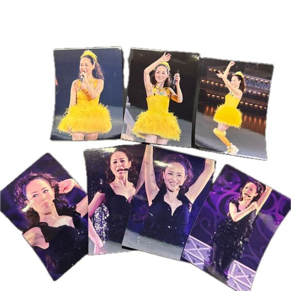 松田聖子ブロマイド7枚 2009年武道館コンサートの時購入 難あり